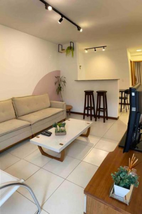 Apartamento com vista para as montanhas e natureza